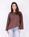 basic oversized t-shirt brown