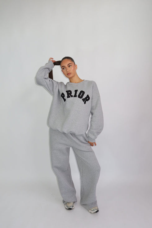 prior tracksuit grey