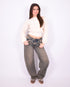 vintage barrel stretch jeans