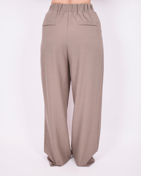 Tall stretch pantalon taupe