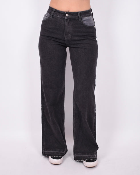 mabel stretch jeans dark grey