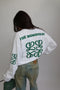 Priority monogram longsleeve white