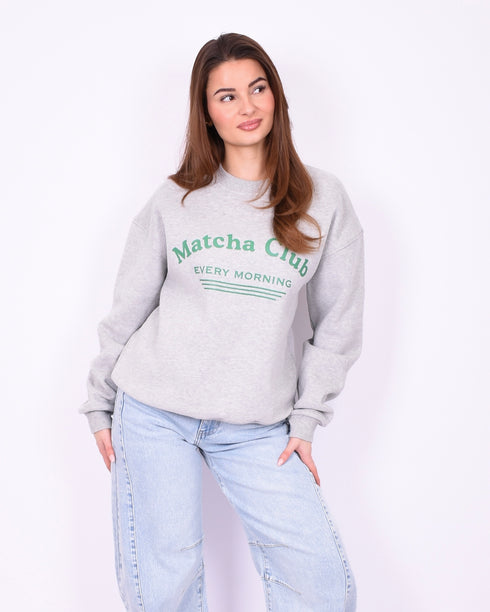 Matcha sweater grey