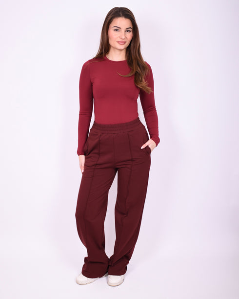 Tall pantalon jogger Bordeaux
