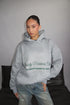 priority members hoodie light grey