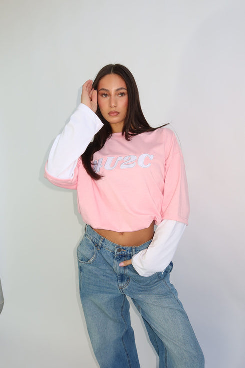 4u2c longsleeve pink