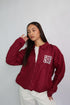 priority monogram windjacket bordeaux