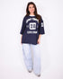 Cargo Wide leg stretch jeans blue
