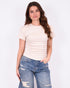 snatch t-shirt beige