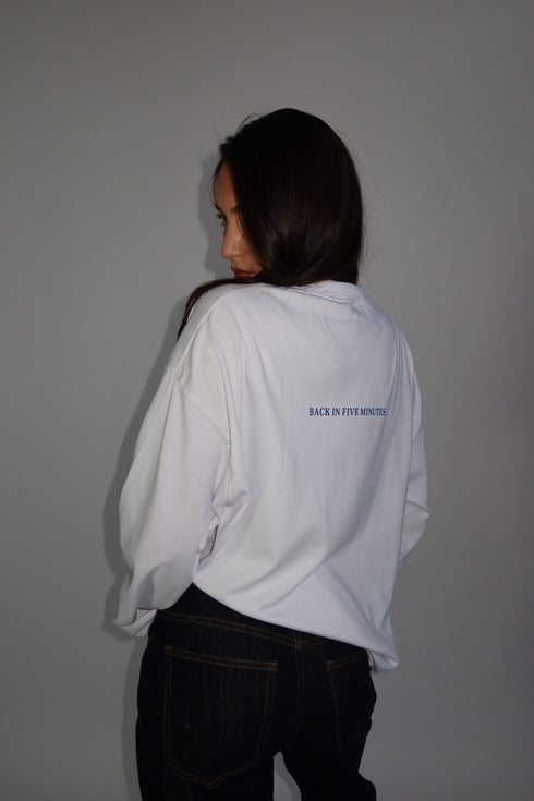 Priority ‘mind’ longsleeve white