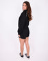 Lined summer tracksuit black
