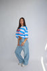 priority CEO tee light blue