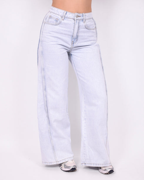 Didi Wide leg jeans light blue
