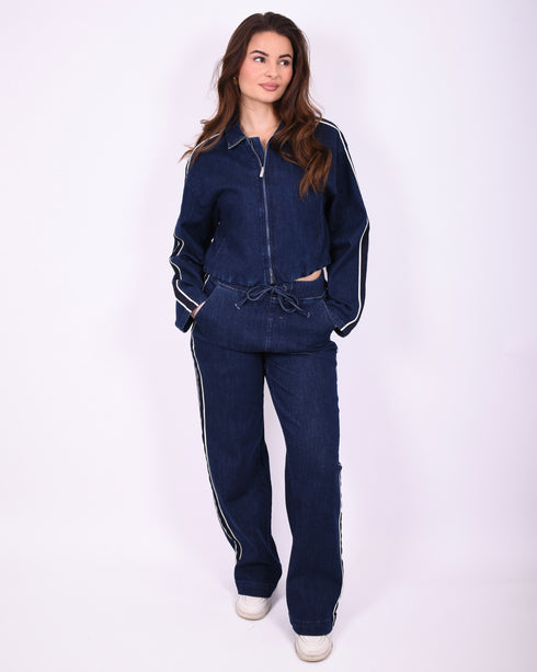 Denim tracksuit