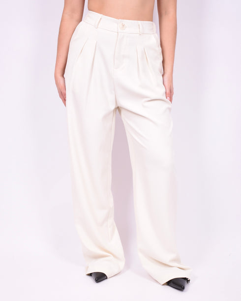 tall stretch pantalon ecru