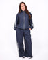 Checkered tracksuit navy