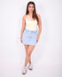 Lace detail body yellow