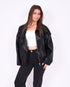 urban leather jacket black