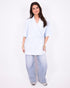 Bibi short sleeve blazer light Blue