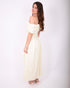 maya dress yellow