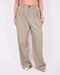 Tall stretch pantalon green