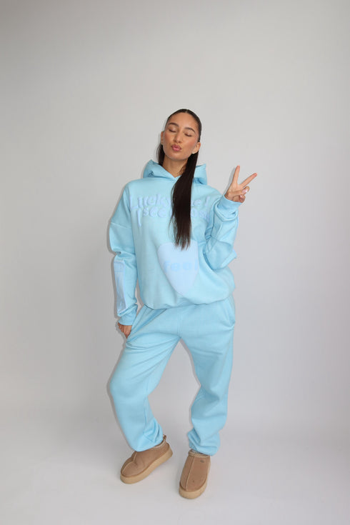 priority lucky me tracksuit blue