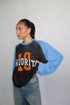 Priority ‘10’ Distressed Longsleeve Blue