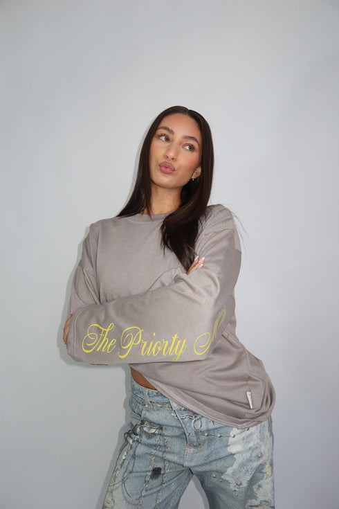 Priority Movement longsleeve grey
