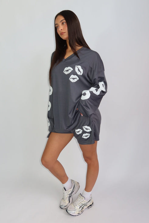 Priority PPP jersey set dark grey