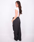 cargo pants dark grey