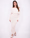 beach maxi dress creme