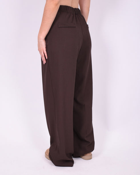 tall stretch pantalon brown