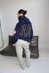 priority yankee hoodie navy