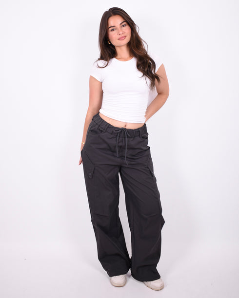 cargo pants dark grey