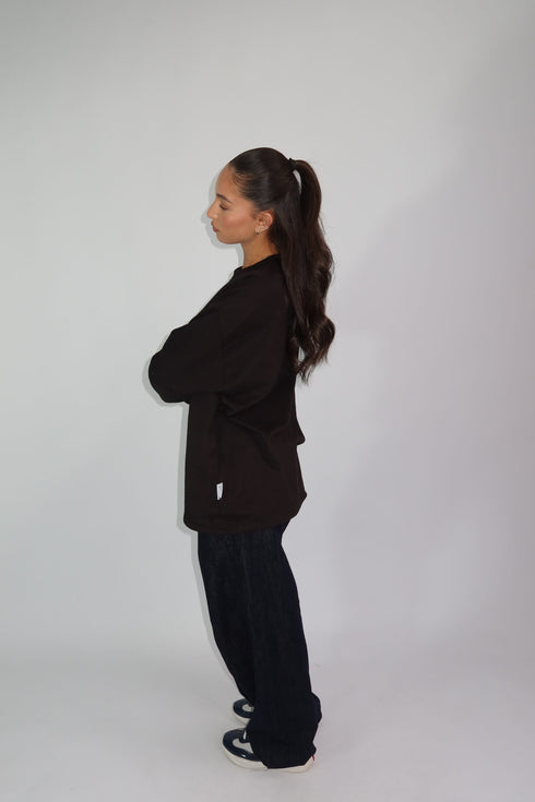 priority blanc longsleeve black