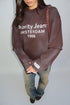 Priority destroyed Amsterdam longsleeve Brown