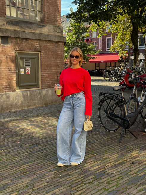 Perfect longsleeve red