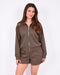 Lined summer tracksuit green