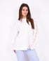 Lace detail longsleeve white