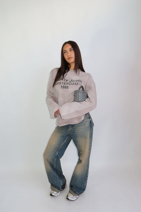 priority amsterdam longsleeve taupe