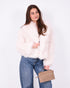 fluffy coat creme