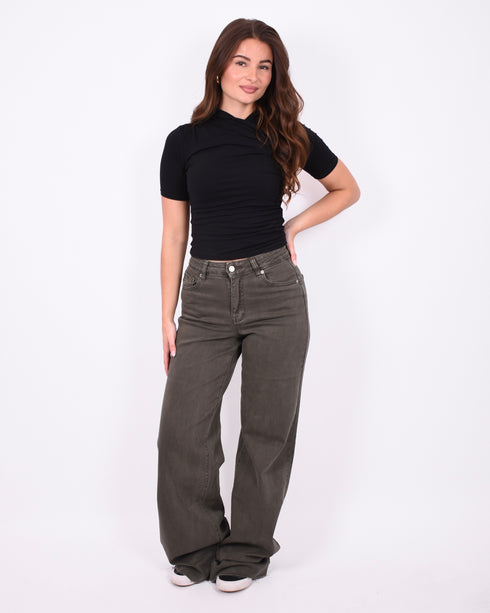 ivy cross top black