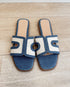 Lily slides denim