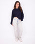 light vintage washed stretch jeans