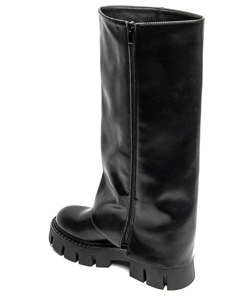 High Gabby biker boots black