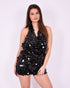 jazz sequin short black