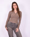 Bella top taupe
