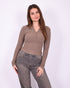Bella top taupe