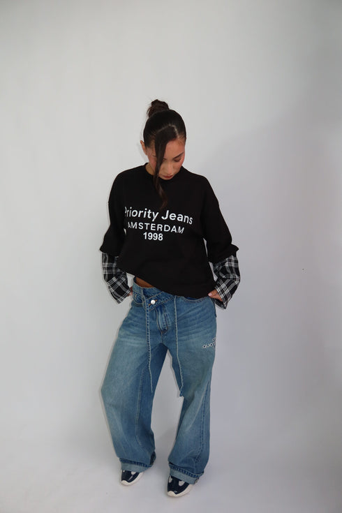 priority layered amsterdam longsleeve black