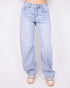 barrel stretch jeans light blue